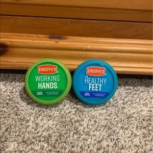 O’KEEFFE’S Working hands and Healthy feet cream bundle